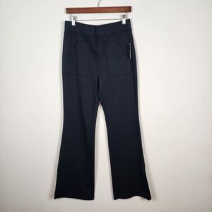 Maeve by Anthropologie NWT The Colette Wide Leg‎ Pull On Black Pants Medium